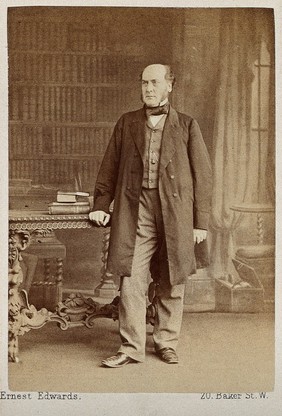 George Gilbert Scott. Photograph by Ernest Edwards.