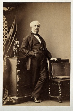 Baron Marochetti. Photograph by C. Silvy.