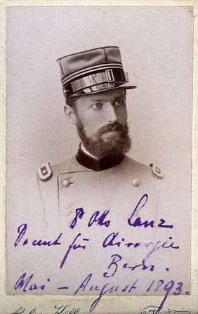 Otto Lanz. Photograph by Atelier Kölla, 1893.