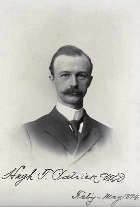 Hugh T. Patrick. Photograph, 1894.