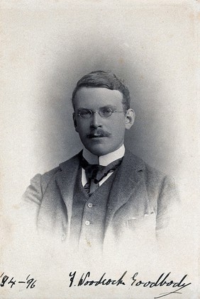 Francis Woodcock Goodbody. Photograph.