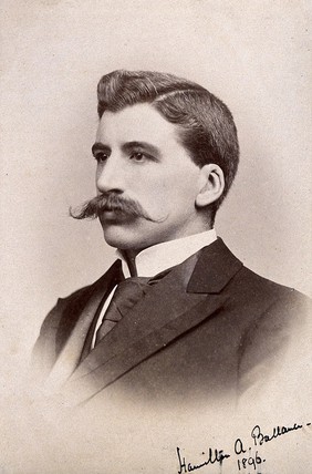 Hamilton A. Ballance. Photograph, 1896.