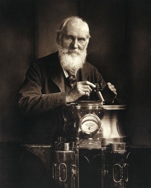 view William Thomson, Baron Kelvin. Photograph.