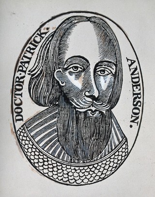 Patrick Anderson. Photograph after a woodcut.