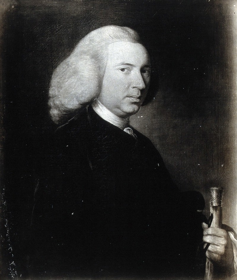 Adam Austin. Photograph after a painting by Allan Ramsay, 1762., by Allan Ramsay