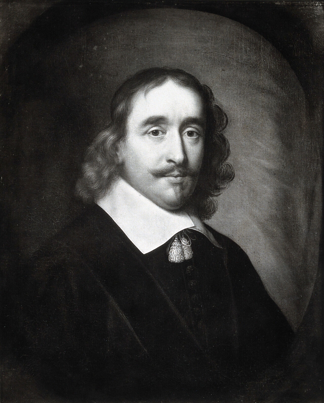 Ijsbrand van Diemerbroeck. Photograph after Cornelis Janssens van Ceulen., by Cornelis Janssens van Ceulen