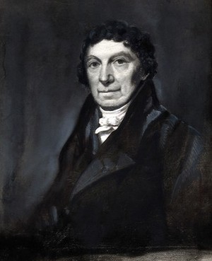 view George French. Photograph by Fred Hardie after a painting by John Moir.