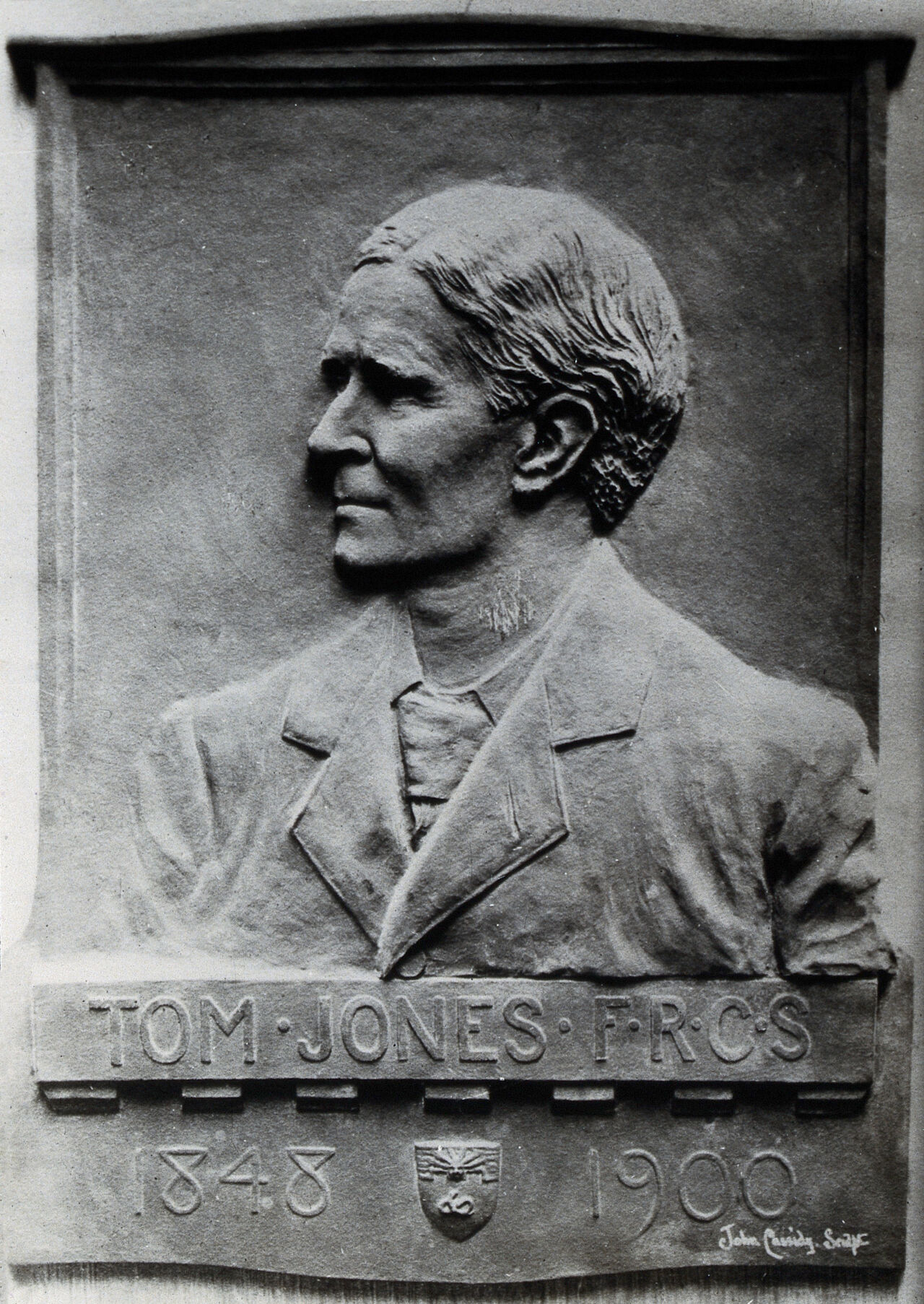Tom Jones. Photograph after John Cassidy, 1901., 1900-1909, by John Cassidy