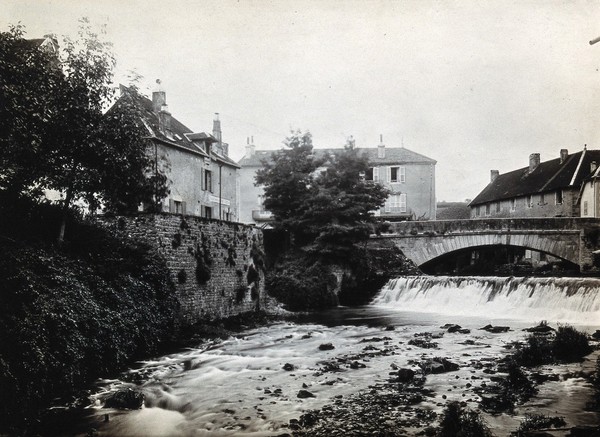 Louis Pasteur, his family house in Arbois. Photograph.