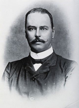 Sir Ronald Ross. Photograph.