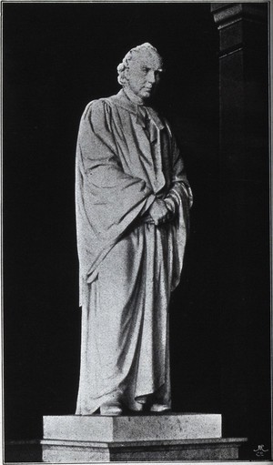 view William Stokes. Photograph after a statue by J.H. Foley.