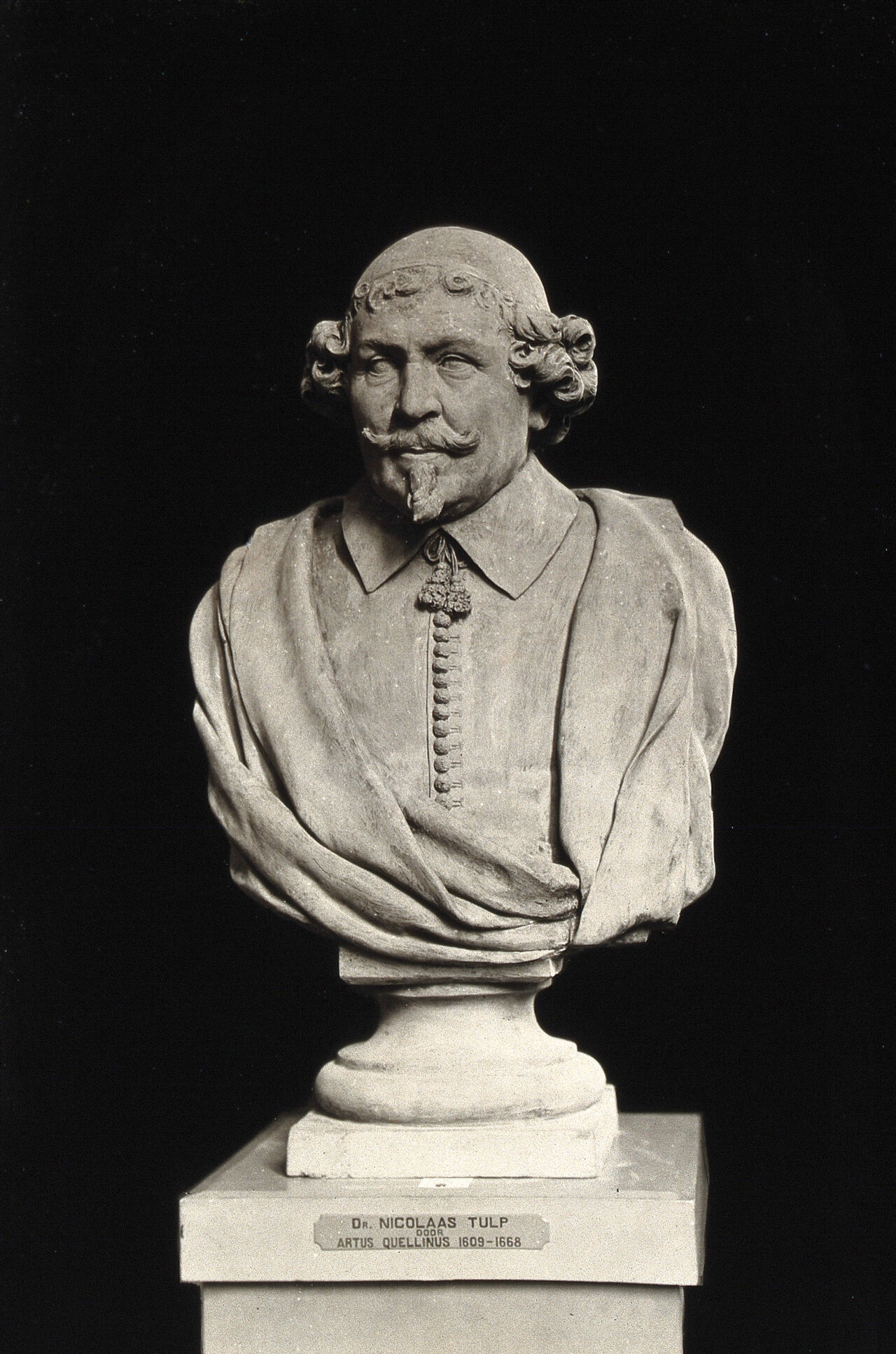 Nicolaas Tulp. Photograph, 1927, after Artus Quellinus., by Artus Quellinus the Elder