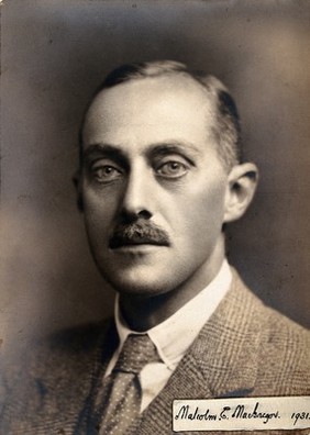 Malcolm E. MacGregor. Photograph, 1931.