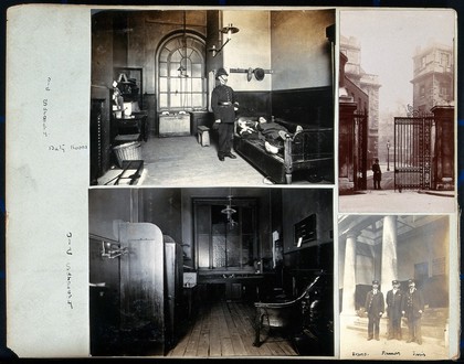 St Bartholomew's Hospital, London: Harley ward. Photograph, c.1908.