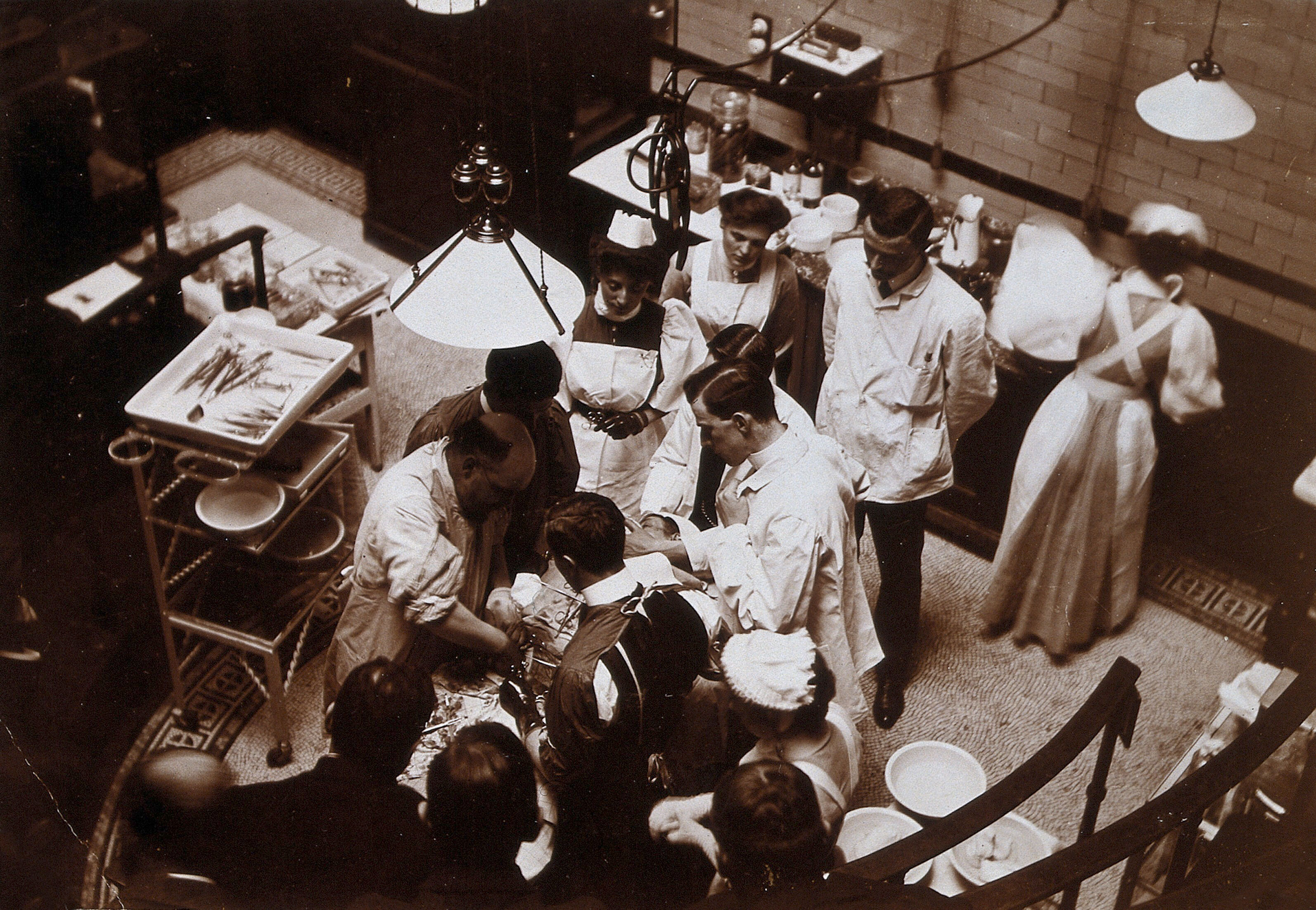 Charing Cross Hospital Stanley Boyd In The Old Operating