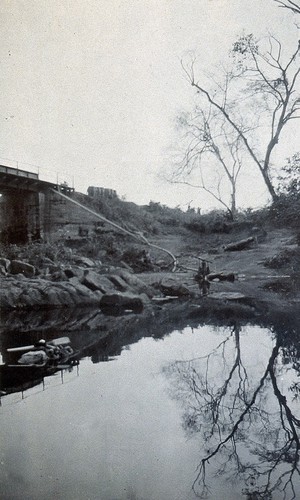 view Water supply. Photograph, c. 1911.