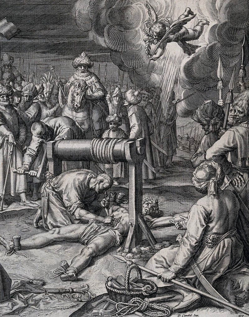 The martyrdom of Thiemo (Theodamarus) of