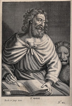 Saint Mark. Engraving.