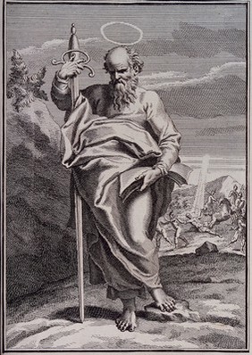 Saint Paul. Etching.