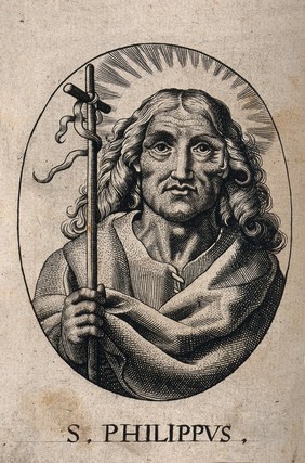 Saint Philip. Engraving.