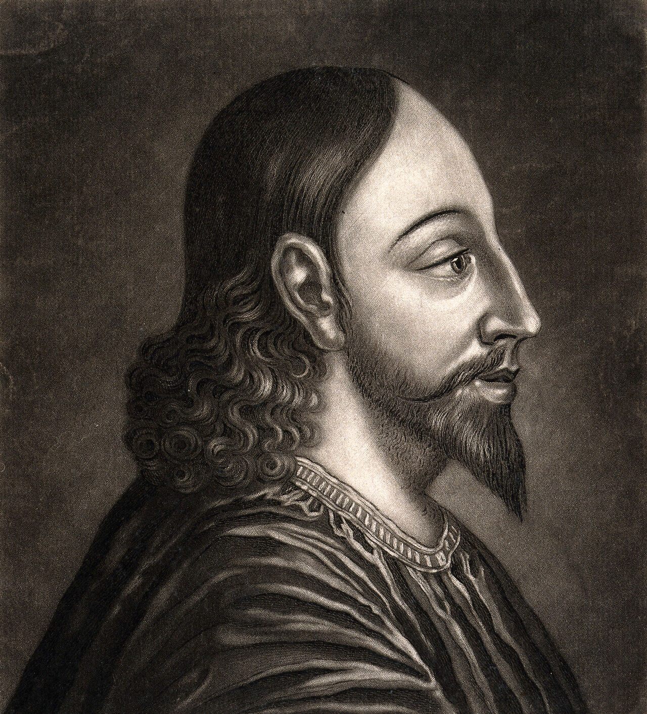 Christ. Mezzotint by R. Purcell, 17--., 1700-1799, by Richard Purcell