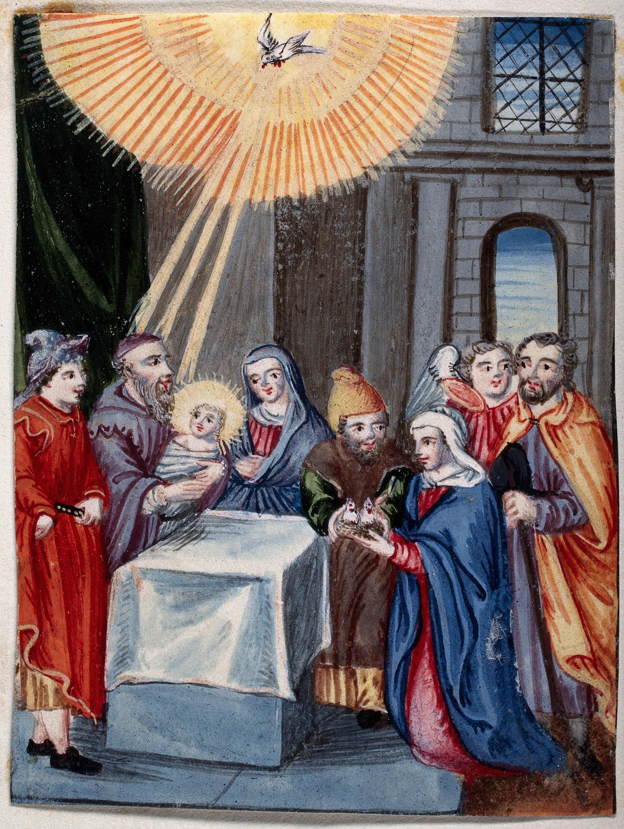 the presentation of jesus at the temple