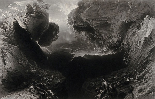 The Apocalypse. Mezzotint by J. Stephenson after J. Martin.