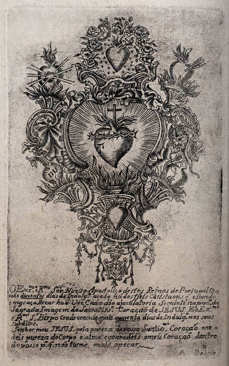 The Sacred Heart of an unidentified location in Portugal