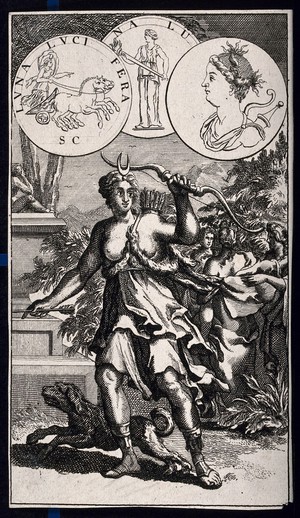 view Diana [Artemis]. Etching.