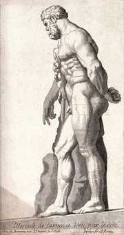 Hercules. Engraving by C. Mellan.