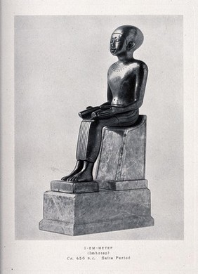 Imhotep. Photogravure.