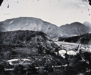 view Happy Valley, Hong Kong. Photograph, 1981, from a negative by John Thomson, 1868/1871.