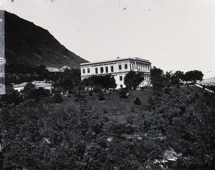 Government House, Hong Kong. Photograph, 1981, from a negative by John Thomson, 1868/1871.