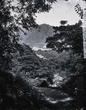 Mar Nu [?] peak, Hong Kong. Photograph, 1981, from a negative by John Thomson, 1868/1871.