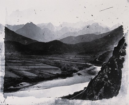 River Min, Fukien province, China. Photograph, 1981, from a negative by John Thomson, 1870/1871.