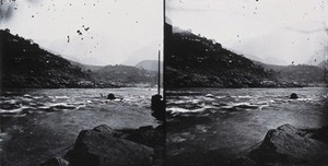 view River Min, Fukien province, China. Photograph, 1981, from a negative by John Thomson, 1870/1871.