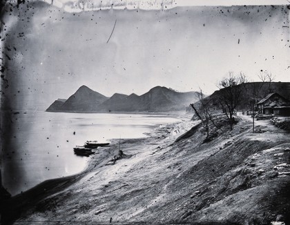 Pearl River, Kwangtung province, China. Photograph, 1981, from a negative by John Thomson, 1870.