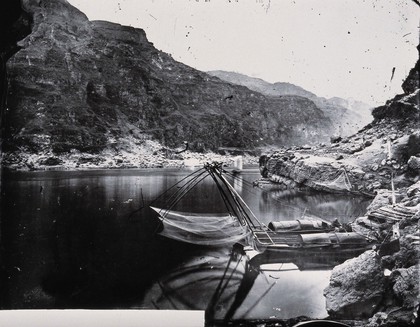 Pearl River, Kwangtung province, China. Photograph, 1981, from a negative by John Thomson, 1870.
