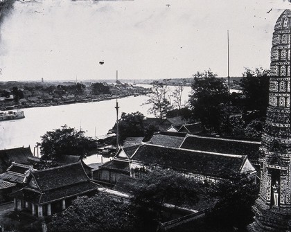 Bangkok, Siam [Thailand]. Photograph, 1981, from a negative by John Thomson, 1865.