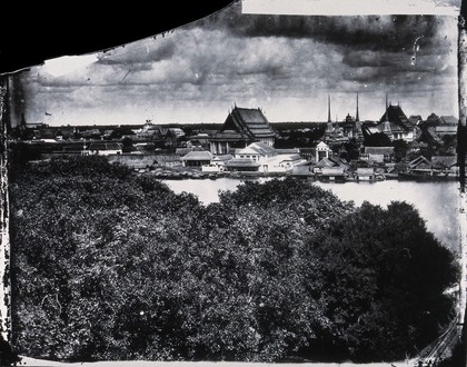 Bangkok, Siam [Thailand]. Photograph, 1981, from a negative by John Thomson, 1865.