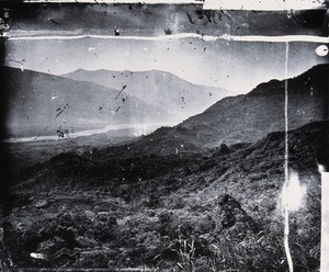 view Formosa [Taiwan]. Photograph, 1981, from a negative by John Thomson, 1871.