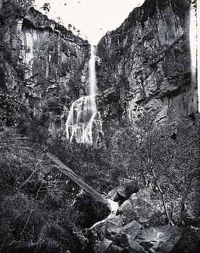 Snowy Valley, Chekiang province, China. Photograph, 1981, from a negative by John Thomson, 1871.