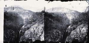 view Snowy Valley, Chekiang province, China. Photograph, 1981, from a negative by John Thomson, 1871.