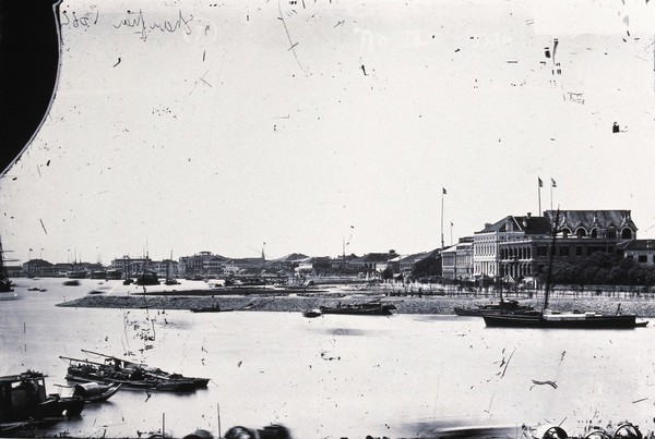 Shanghai, Kiangsu province, China. Photograph, 1981, from a negative by John Thomson, 1871.