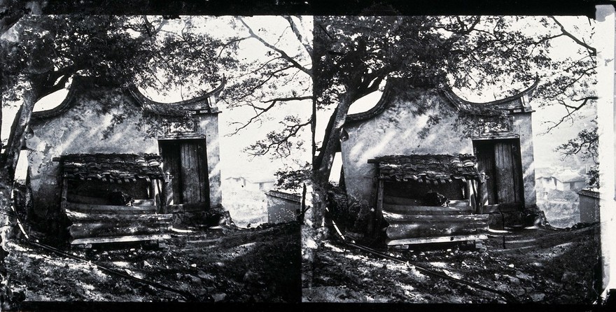 Foochow, Fukien province, China. Photograph, 1981, from a negative by John Thomson, 1871.