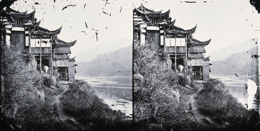 China. Photograph, 1981, from a negative by John Thomson, 1871.