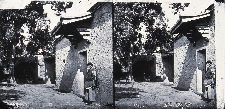 China. Photograph, 1981, from a negative by John Thomson, ca. 1870.