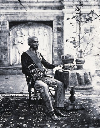 King Mongkut (King Rama IV) of Siam (Thailand). Photograph by John Thomson, 1865.