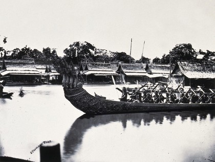 Siam [Thailand]. Photograph, 1981, from a negative by John Thomson, 1865.