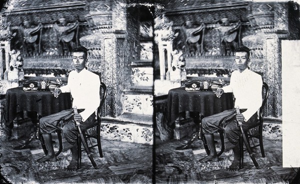 Siam [Thailand]. Photograph, 1981, from a negative by John Thomson, 1865.